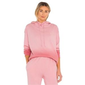 WSLY Ecosoft pink ombré hoodie
